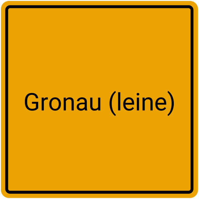 Meldebestätigung Gronau (Leine)